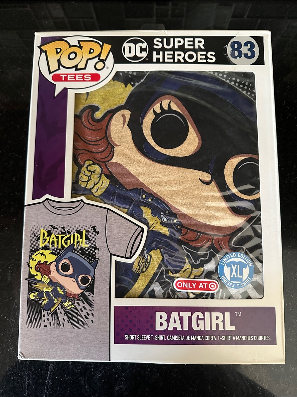 Funko Pop! Tees Batgirl Short Sleeve Tee-BRAND NEW IN BOX